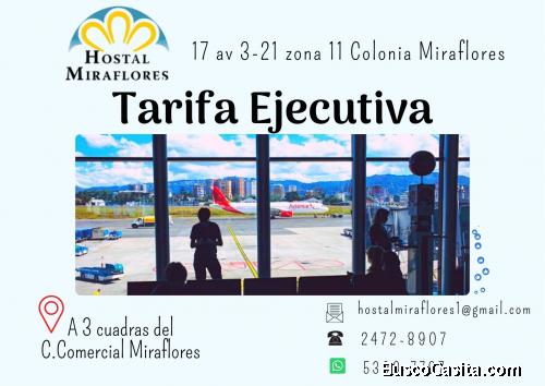 Hostal Miraflores te ofrece la Mejor Tarifa Ejecutiva 