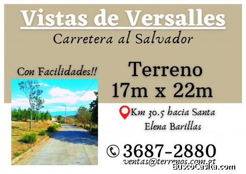 Aproveche las facilidades que tenemos, terrenos en venta en Carretera al Salvador 