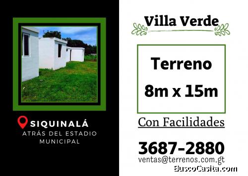 Aprovecha nuestras facilidades de pago en Siquinala 