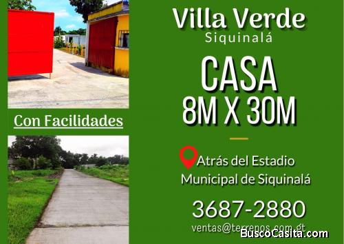 Compra tu casa en Siquinalá
