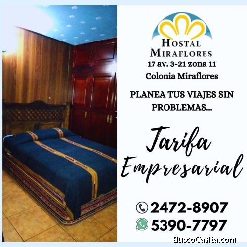 Ven a Hostal Miraflores y déjanos consentirte