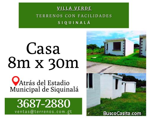 Invierte en una Casa en Siquinala