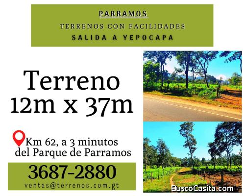 Invierte en un terrenos en Parramos, contamos con  facilidades de pago 