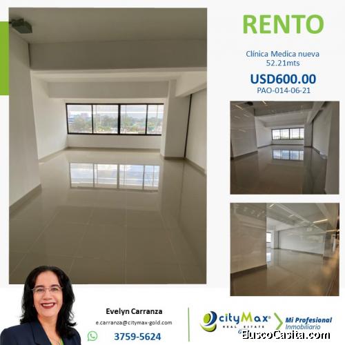 Clínica en Renta en zona 9 