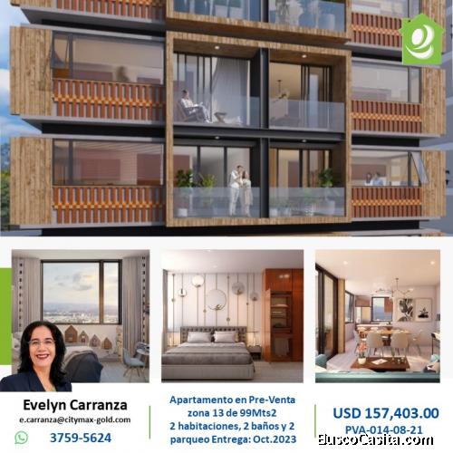 Apartamento en Pre-Venta en zona 13