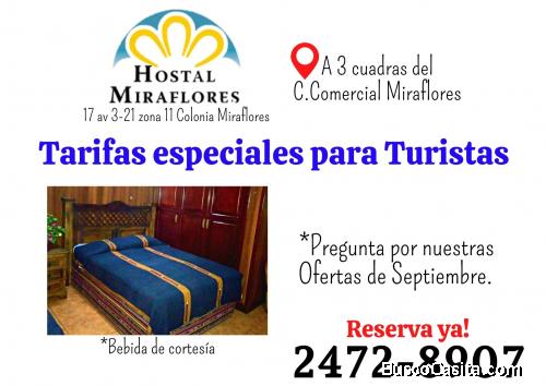 Viajero, aprovecha las ofertas que Hostal Miraflores tiene para ti 