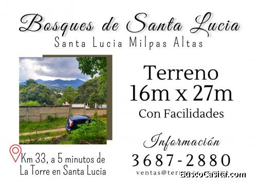 Te gustaría vivir en Santa Lucia Milpas Altas sin pagar una fortuna y con facilidades? 