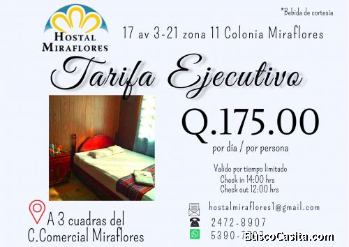 Tarifa Ejecutiva, aprovéchala y reserva ya!