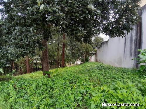 Venta de terreno en Los Manantiales, San José Pinula