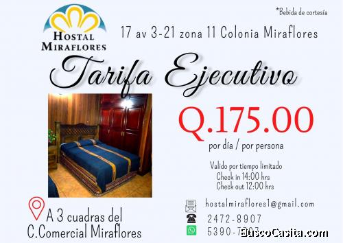 Ven y aprovecha nuestras Tarifas Ejecutivas