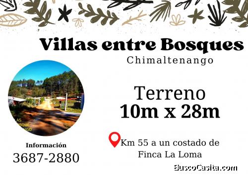 Construye a 7 minutos del Nuevo Comercial Paseo Andaria en Chimaltenango