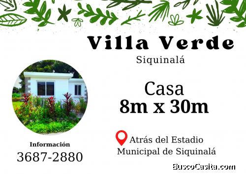 Construye a 3 minutos del Parque de Siquinala 