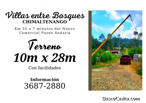Invierta en un terreno en Chimaltenango, cerca de un nuevo Comercial 