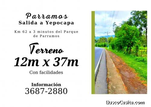 Invierta en un terreno en Parramos, cerca del Parque 