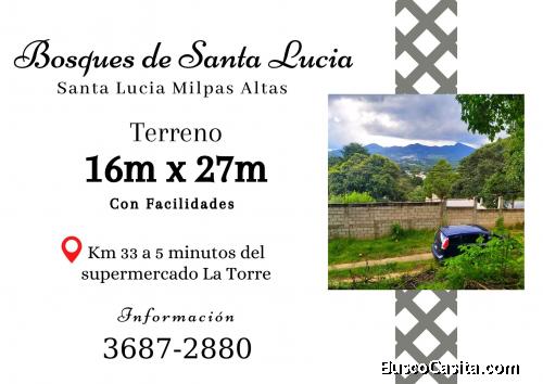 Vendo terreno en Santa Lucia Milpas Altas