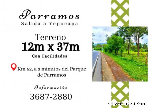 Vendo terreno en Parramos, a 3 minutos del Parque de Paramos
