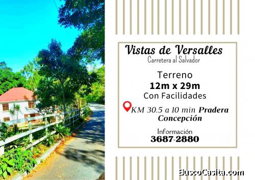 Vendo terreno en a 10 minutos de Pradera Concepción