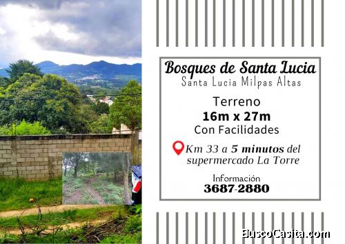 Vendo terreno cerca de Antigua Guatemala 