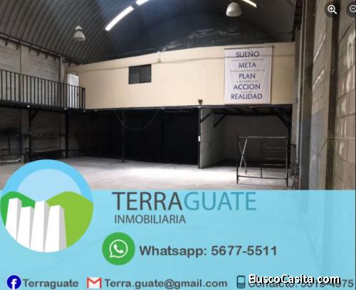 BODEGA EN VENTA: SECTOR A-5, SAN CRISTÓBAL, ZONA 8 DE MIXCO.
