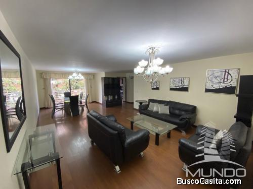APARTAMENTO AMOBLADO ZONA 14 EN RENTA