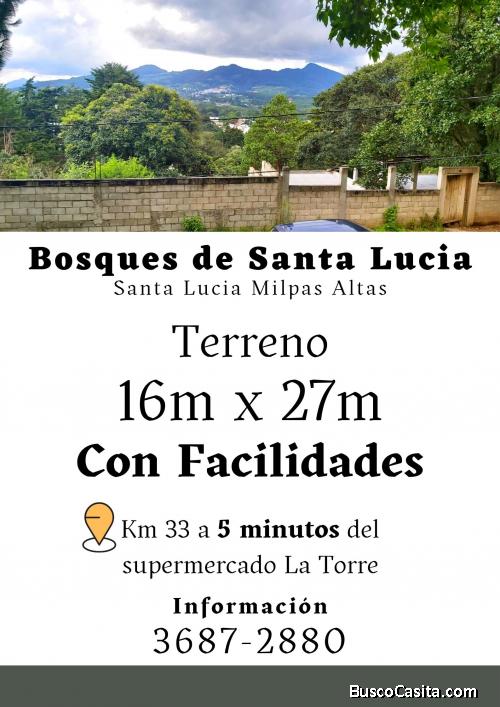 Compra terreno en Sacatepéquez y vive en Santa Lucia
