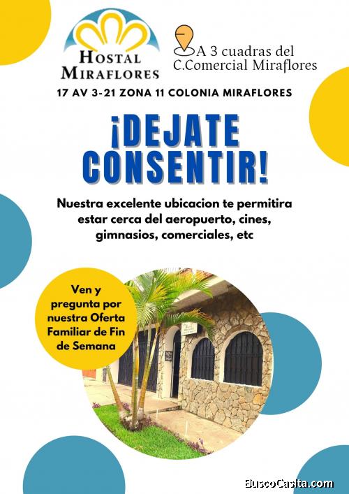 Reserva en Hostal Miraflores y duerme tranquilo