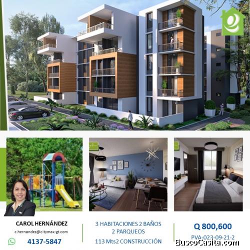 Apartamento en Zona 16 en Construcción en Venta