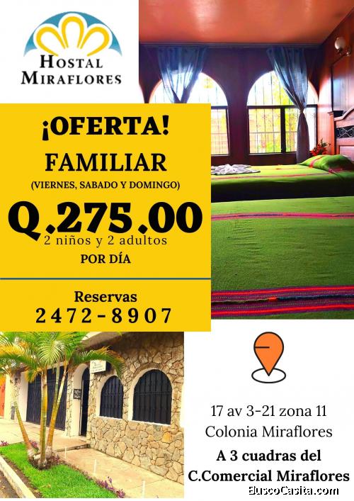 Ven con tu familia y hospédense cerca de Tikal Futura