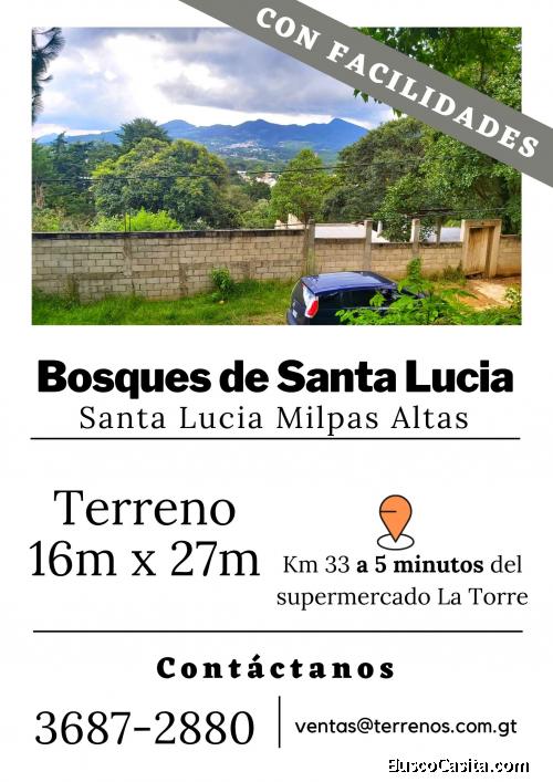 ¿Buscas un terreno con facilidades cerca de Antigua Guatemala?