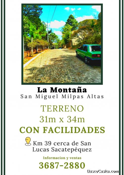 Ten tu terreno propio cerca de San Lucas, con facilidades