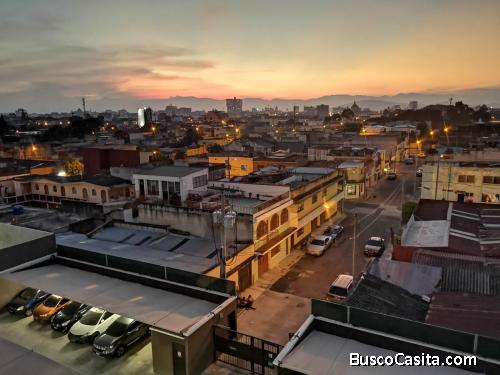 RENTA APARTAMENTO AMUEBLADO EN EDIFICIO ZONA 1