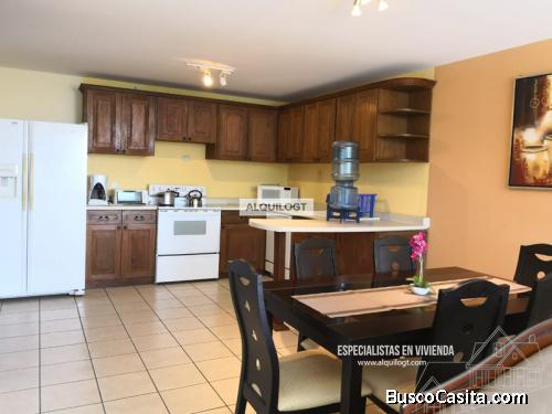  Apartamento ​  AMUEBLADO  en Zona 14