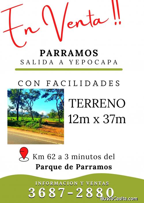 Vive a orilla de carretera, km 62 Parramos 