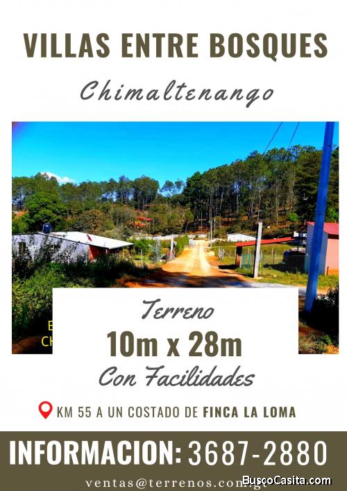 Terrenos en venta, invierte a 7 min a un costado de Finca La Loma