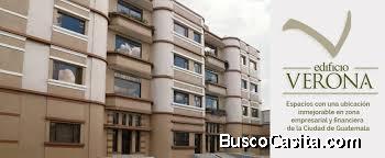 Oficina en renta Edificio Verona zona 10