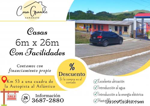 Casas en venta en Sanarate 