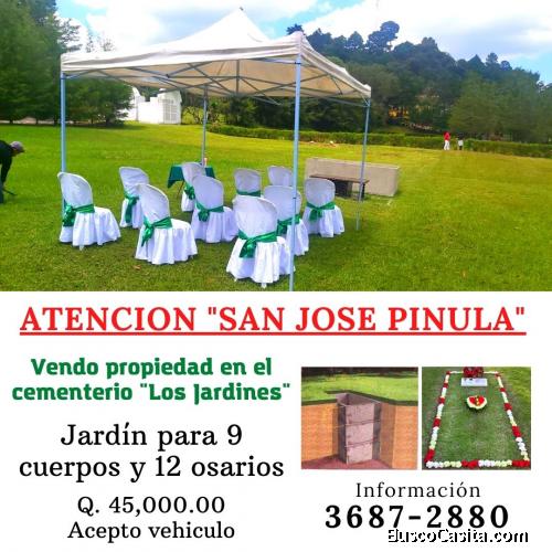 Cementerio cerca de San Jose Pinula