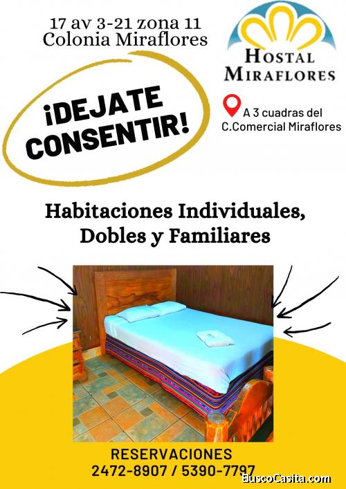 Hostal Miraflores, hospédate cerca de Miraflores 