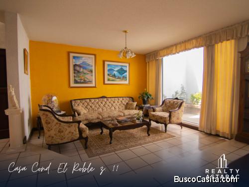 Casa en Condominio El Roble, Zona 11 de Mixco 