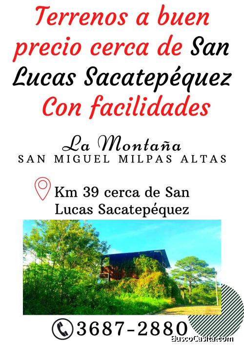 Terreno a buen precio cerca de San Lucas 