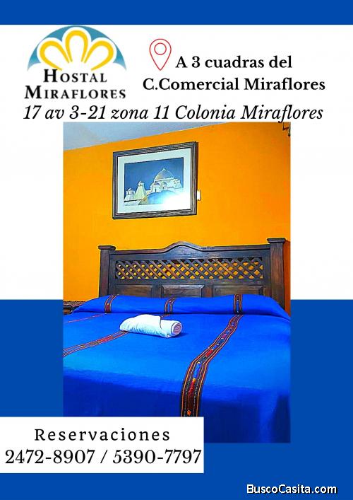Hostal Miraflores, habitaciones individuales 
