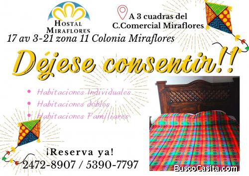 Hostal Miraflores, en estas fiestas visita a tus seres queridos