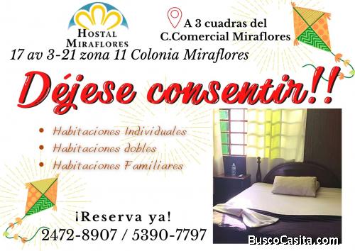 Hostal Miraflores, ven a celebrar las Fiestas a la Cuidad