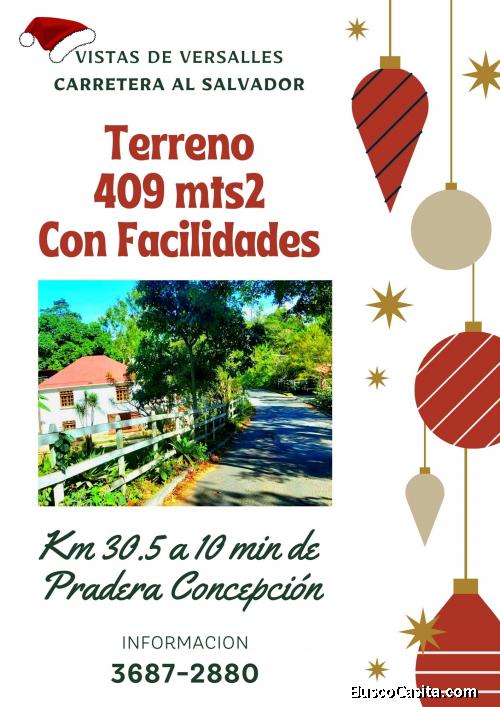 Invierte en tu terreno en Carretera al Salvador