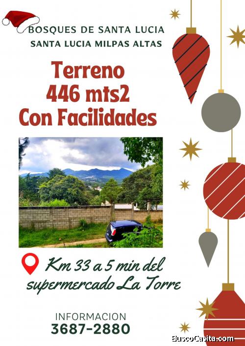 Invierte en tu terreno en Santa Lucia Milpas Altas 