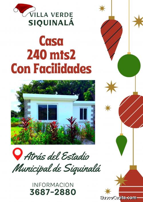 Invierte en tu casa en Siquinala 