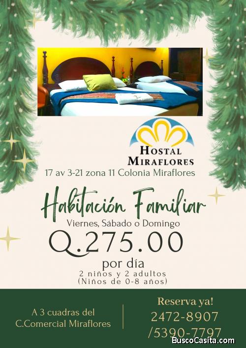 Hospedaje Familiar a 3 cuadras del Cercial Miraflores 