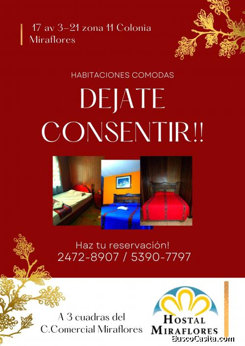 Hostal Miraflores en Zona 11, Guatemala