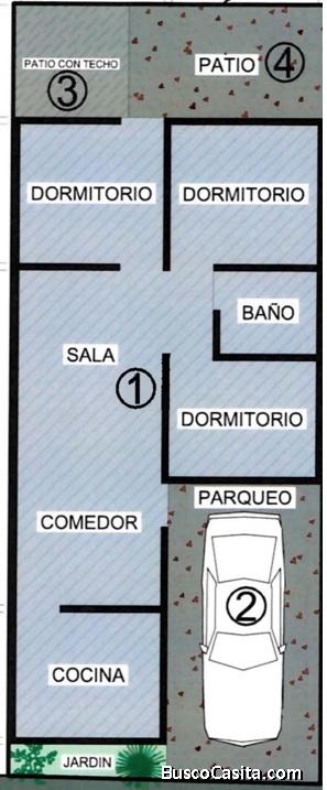 EN VENTA CASA  DE CONDOMINIO EN ALAMOS ZONA 6 DE SAN MIGUEL PETAPA