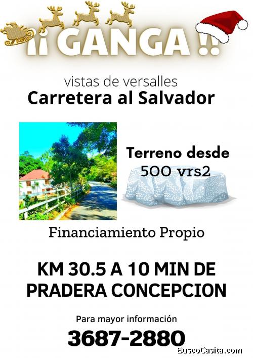GANGA!! terrenos en venta a tan solo 10 min de Pradera Concepción!!